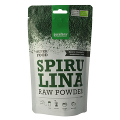 Purasana Spirulina poeder vegan bio 200 Gram