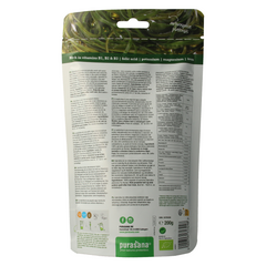 Purasana Spirulina poeder vegan bio 200.00 Gram