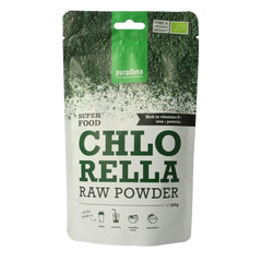 Purasana Chlorella poeder vegan bio 200 Gram