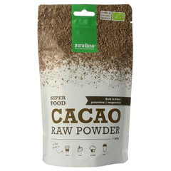 Purasana Cacao poeder vegan bio 200 Gram