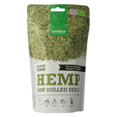 Purasana Gepeld hennepzaad hulled hemp seeds bio 200.00 Gram