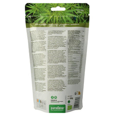 Purasana Gepeld hennepzaad hulled hemp seeds bio 200 Gram