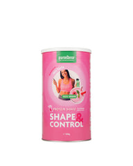 Purasana Shape & control proteine shake aardbei-framboos 350.00 Gram