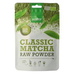 Purasana Matcha classic poeder vegan bio 75.00 Gram