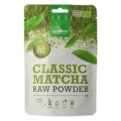 Purasana Matcha classic poeder vegan bio 75.00 Gram