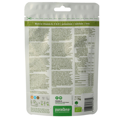 Purasana Matcha classic poeder vegan bio 75.00 Gram