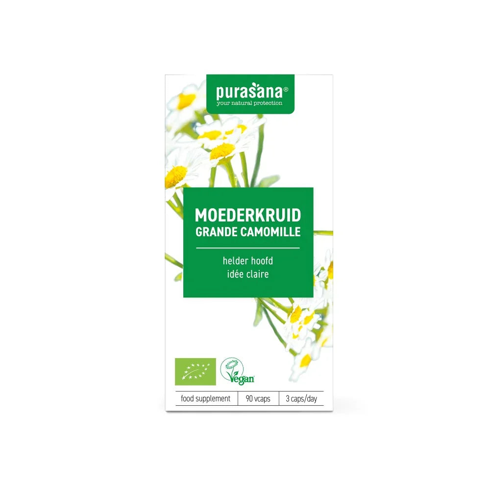 Purasana Moederkruid vegan bio 90 Vegetarische capsules