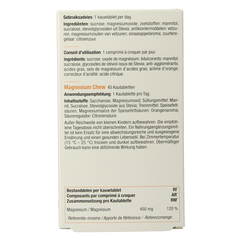 Fytostar Magnesium chew kauwtabletten 45 Kauwtabletten