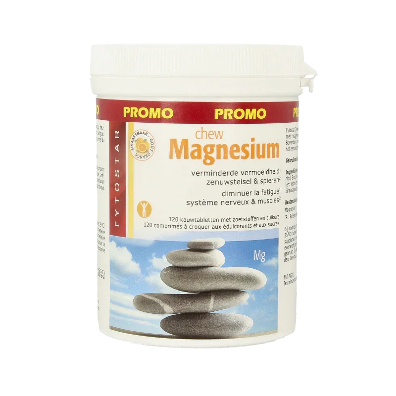 Fytostar Magnesium chew kauwtabletten 120.00 Kauwtabletten