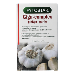 Fytostar Giga complex knoflook 80.00 Capsules