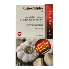 Fytostar Giga complex knoflook 160.00 Capsules