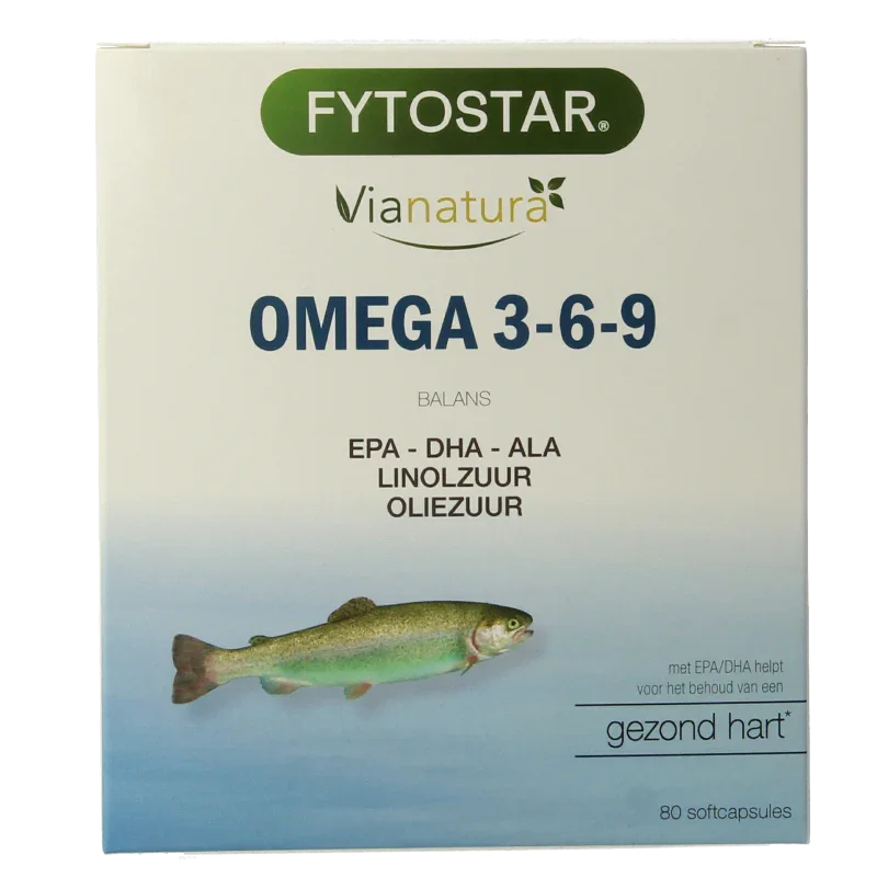 Fytostar Vianatura omega 3-6-9 80 Capsules