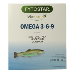 Fytostar Vianatura omega 3-6-9 80 Capsules