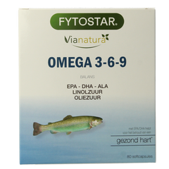 Fytostar Vianatura omega 3-6-9 80.00 Capsules