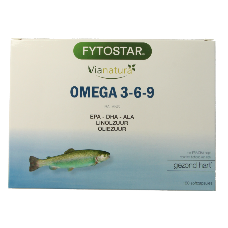 Fytostar Vianatura Omega 3-6-9 160 Capsules