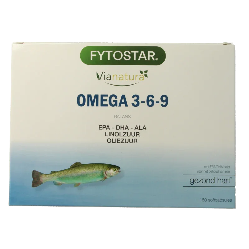 Fytostar Vianatura Omega 3-6-9 160 Capsules