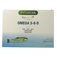 Fytostar Vianatura Omega 3-6-9 160.00 Capsules