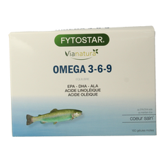 Fytostar Vianatura Omega 3-6-9 160 Capsules
