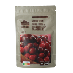Nutribel Veenbessen raw bio 100.00 Gram