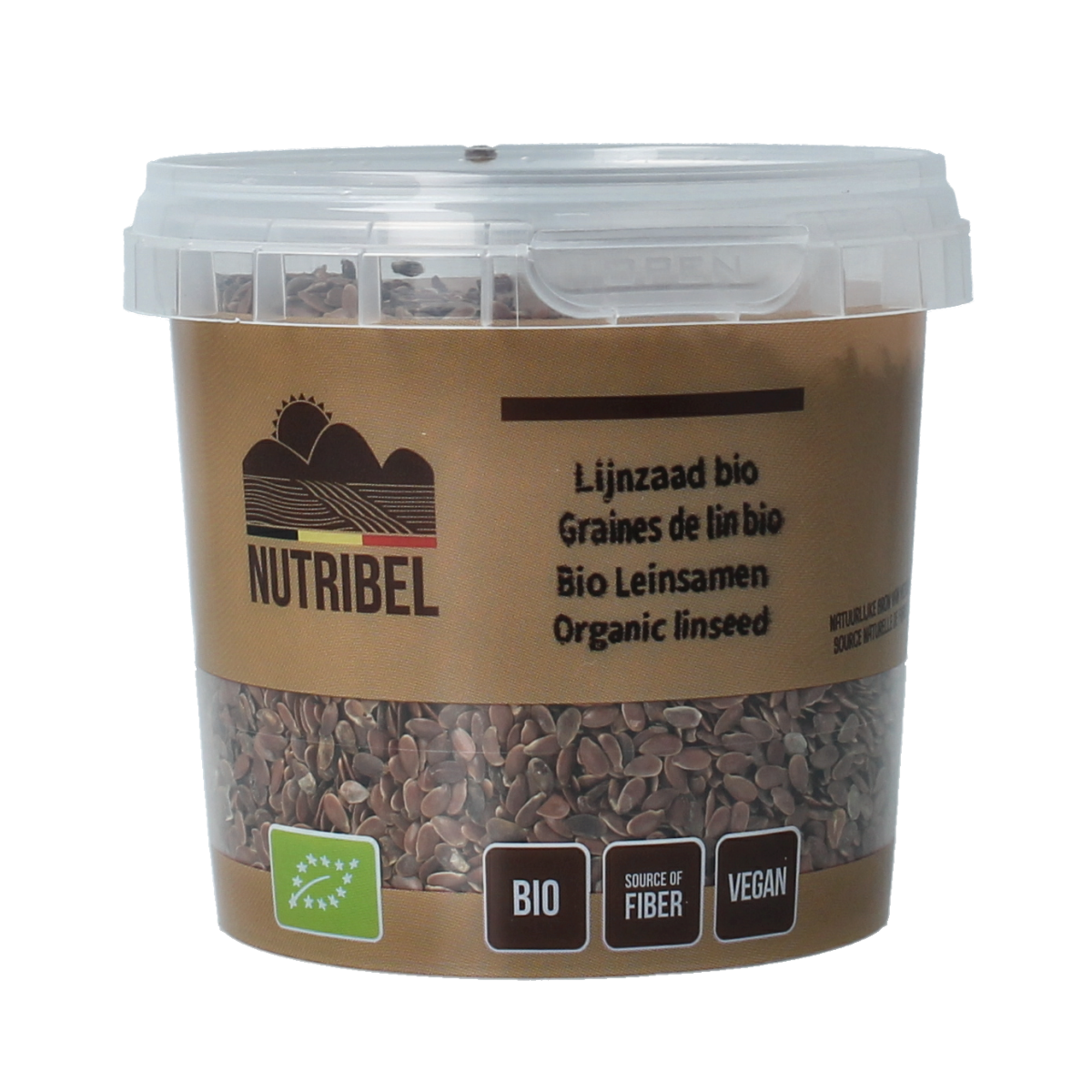 Nutribel Lijnzaad heel bio 200.00 Gram