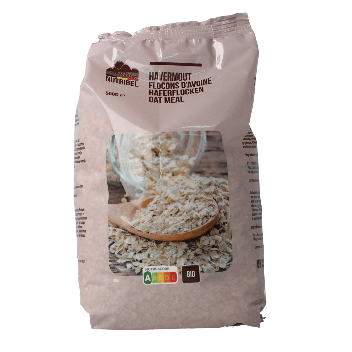 Nutribel Havermout bio 500.00 Gram
