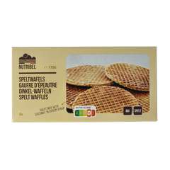 Nutribel Spelt wafel bio 175 Gram