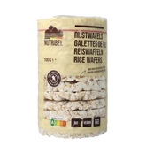 Nutribel Rijstwafels zonder zout glutenvrij bio 100.00 Gram