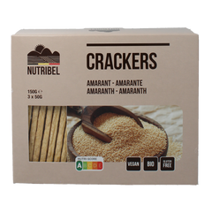 Nutribel Crackers amarant bio 150.00 Gram