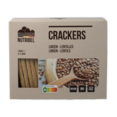 Nutribel Crackers linzen bio 150.00 Gram