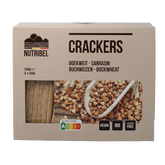 Nutribel Crackers boekweit bio 150.00 Gram