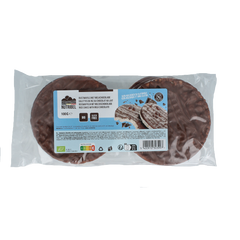 Nutribel Rijstwafels melkchocolade bio 100.00 Gram