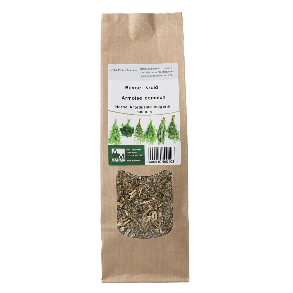 Marma Bijvoetkruid 100.00 Gram