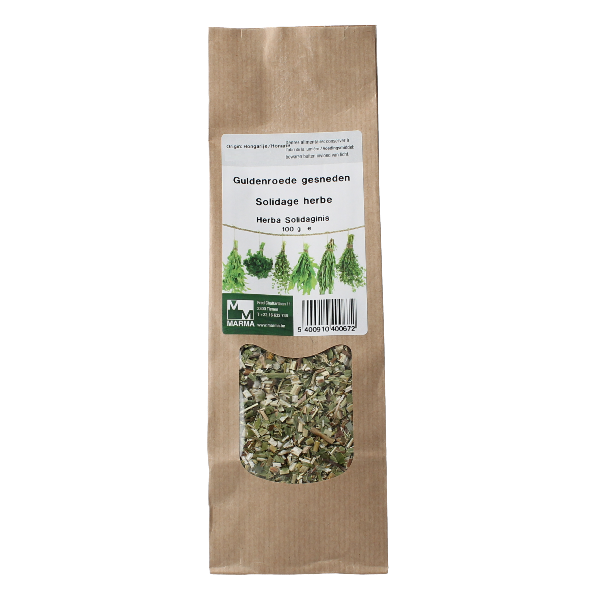 Marma Guldenroede gesneden 100.00 Gram