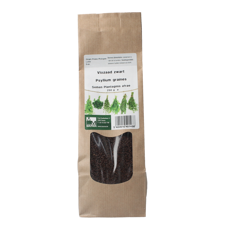 Marma Vlozaad zwart 250 Gram