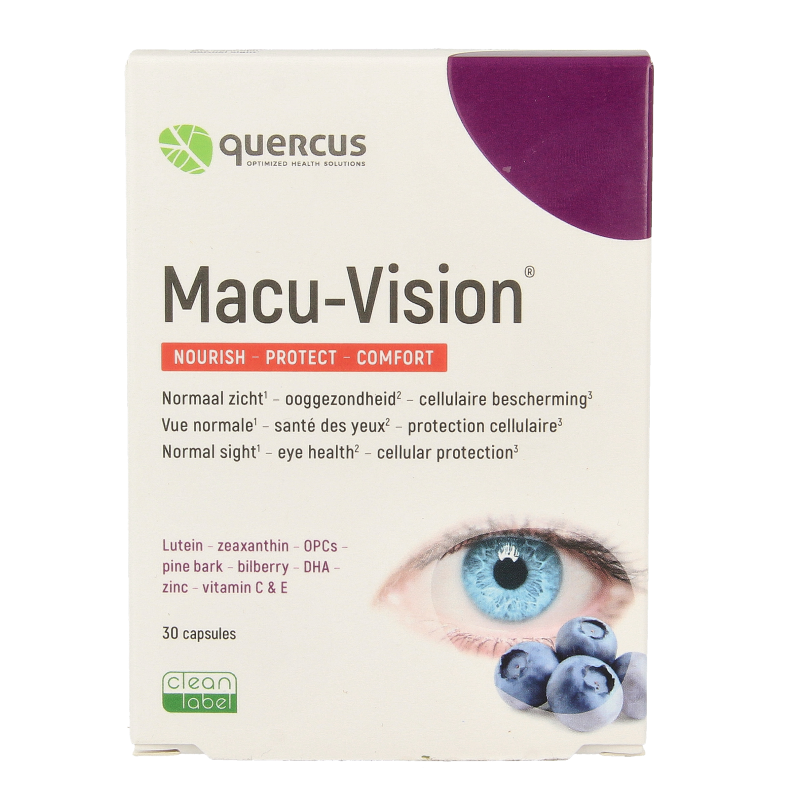Quercus Macu-vision 30 Capsules