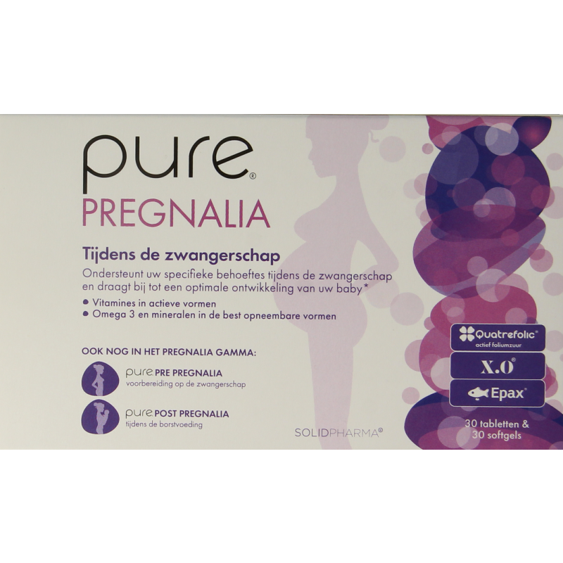 Pure Pregnalia 30 tabletten & 30 softgels 60 Stuks