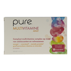 Pure Multivitamine volwassenen 60 Tabletten