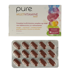 Pure Multivitamine volwassenen 60 Tabletten