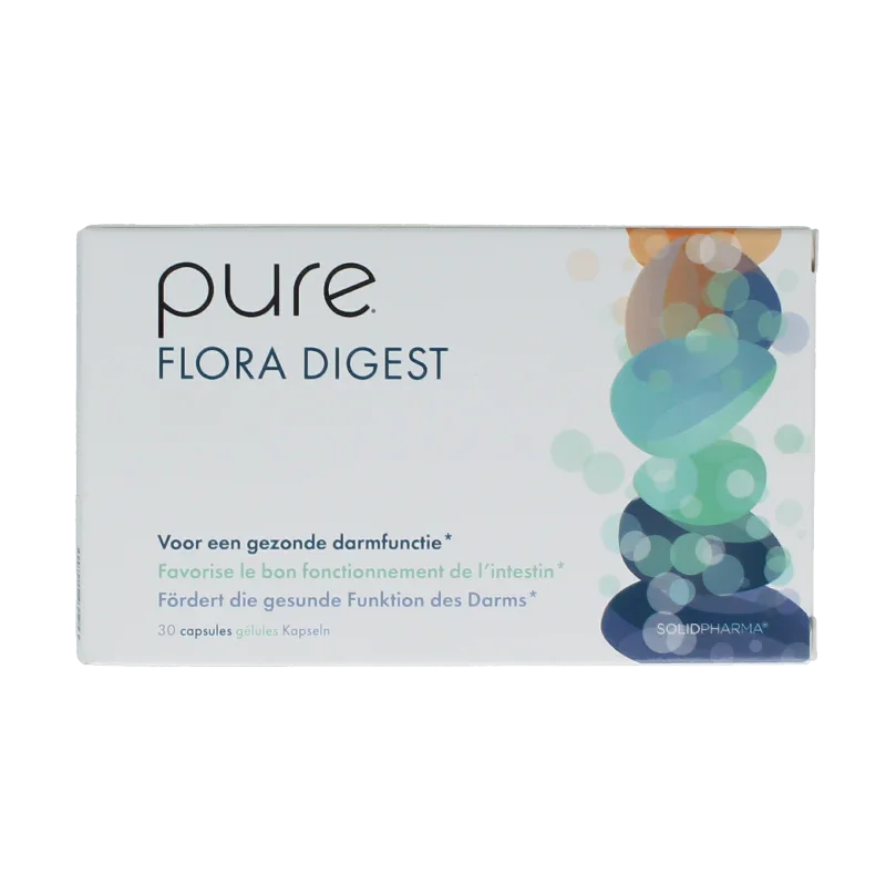 Pure Pure flora digest 30.00 Capsules