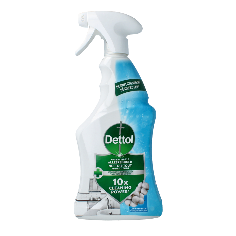 Dettol Allesreiniger power & fresh katoenfris spray 500 Milliliter