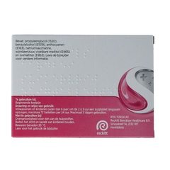 Strepsils Aardbei suikervrij 24 Zuigtabletten