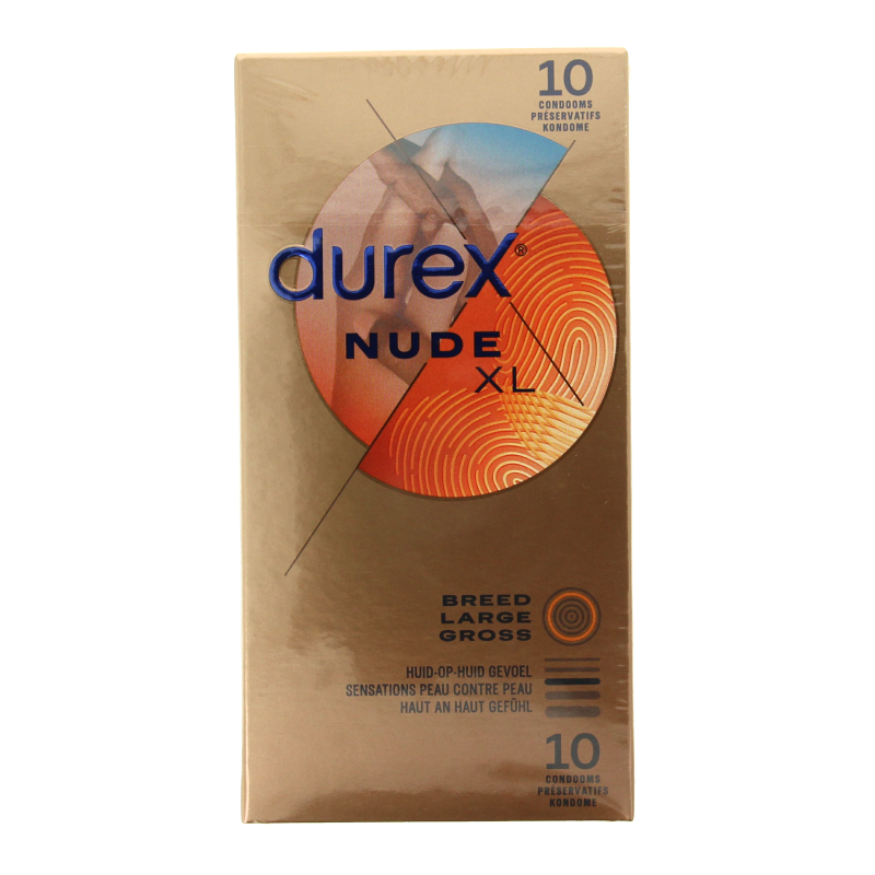 Durex Nude XL condooms 10 Stuks
