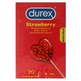 Durex Condooms sexy strawberry 20 Stuks
