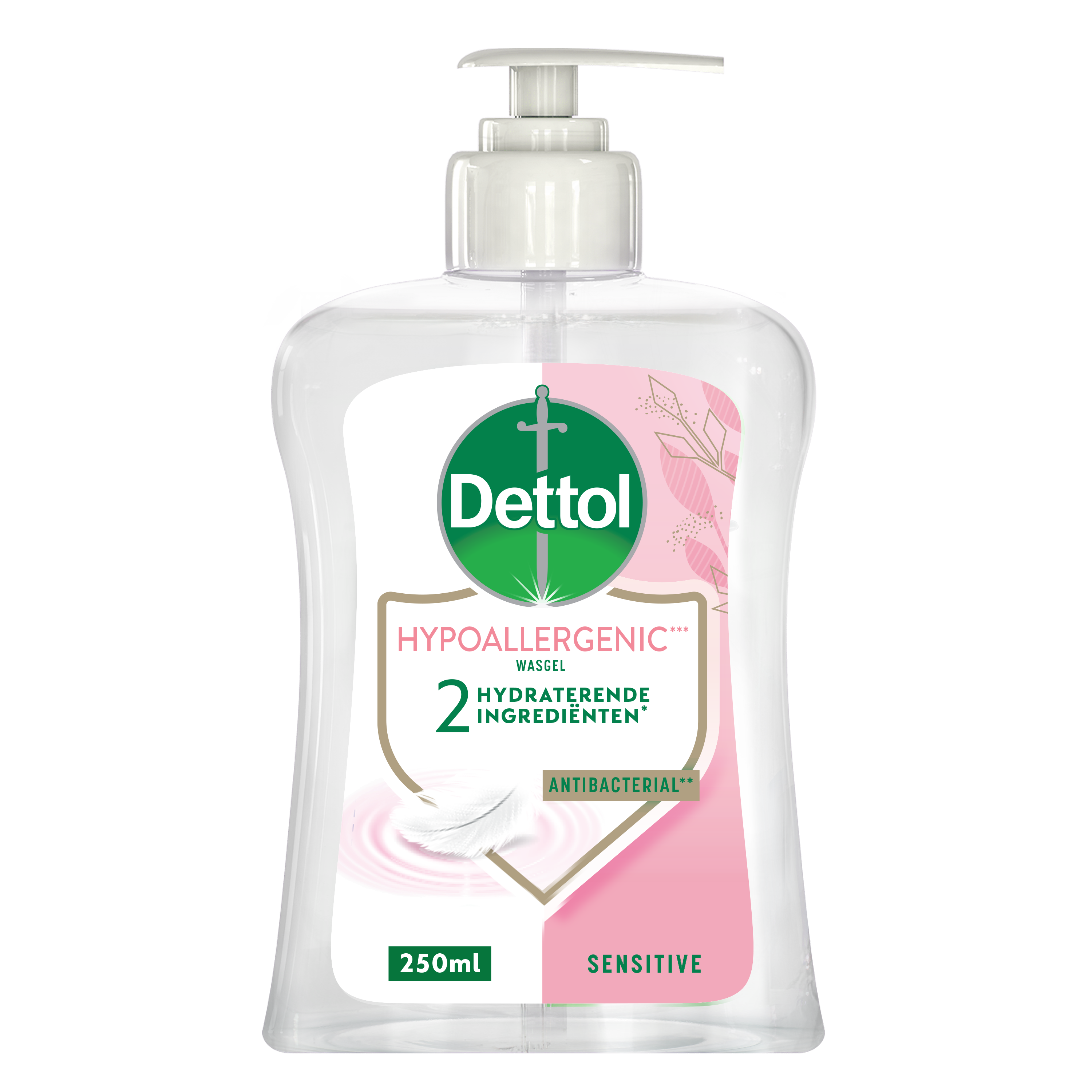 Dettol Handzeep sensitive 250.00 Milliliter