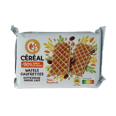 Cereal Koffiewafels minder suiker maltitol 90 Gram