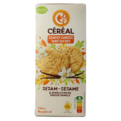 Cereal Sesam vanille koek 132 Gram