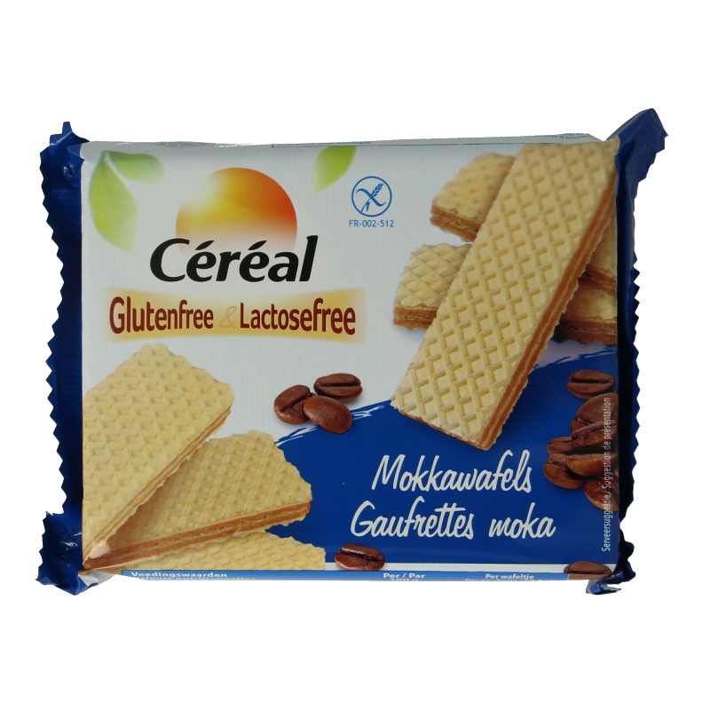 Cereal Mokkawafels glutenvrij 125 Gram