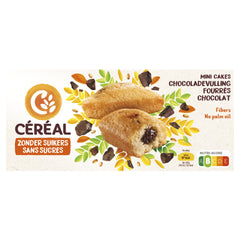 Cereal Mini cakes met chocoladevulling zonder suikers 150 Gram