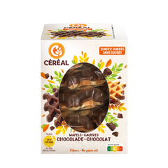 Cereal Chocoladewafels zacht zonder suikers 150.00 Gram