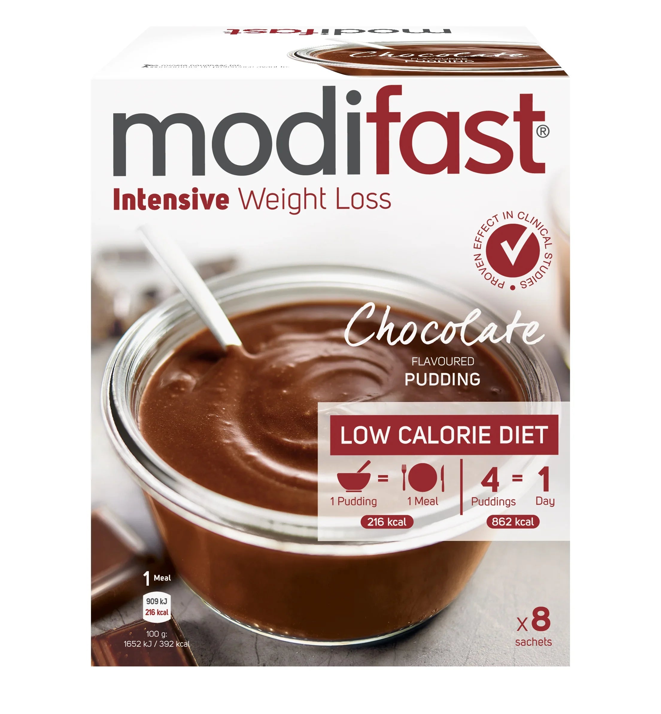 Modifast Intensive pudding chocolate 440 Gram